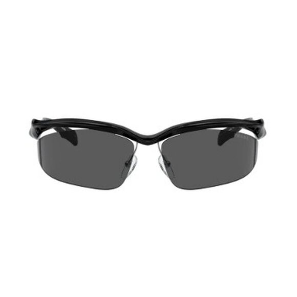 NEW PRADA SUNGLASSES PRA25S 1AB5S0 WOMEN SPR A25 BLACK EYEWEAR PR A25S 1AB5S0 - Picture 2 of 4